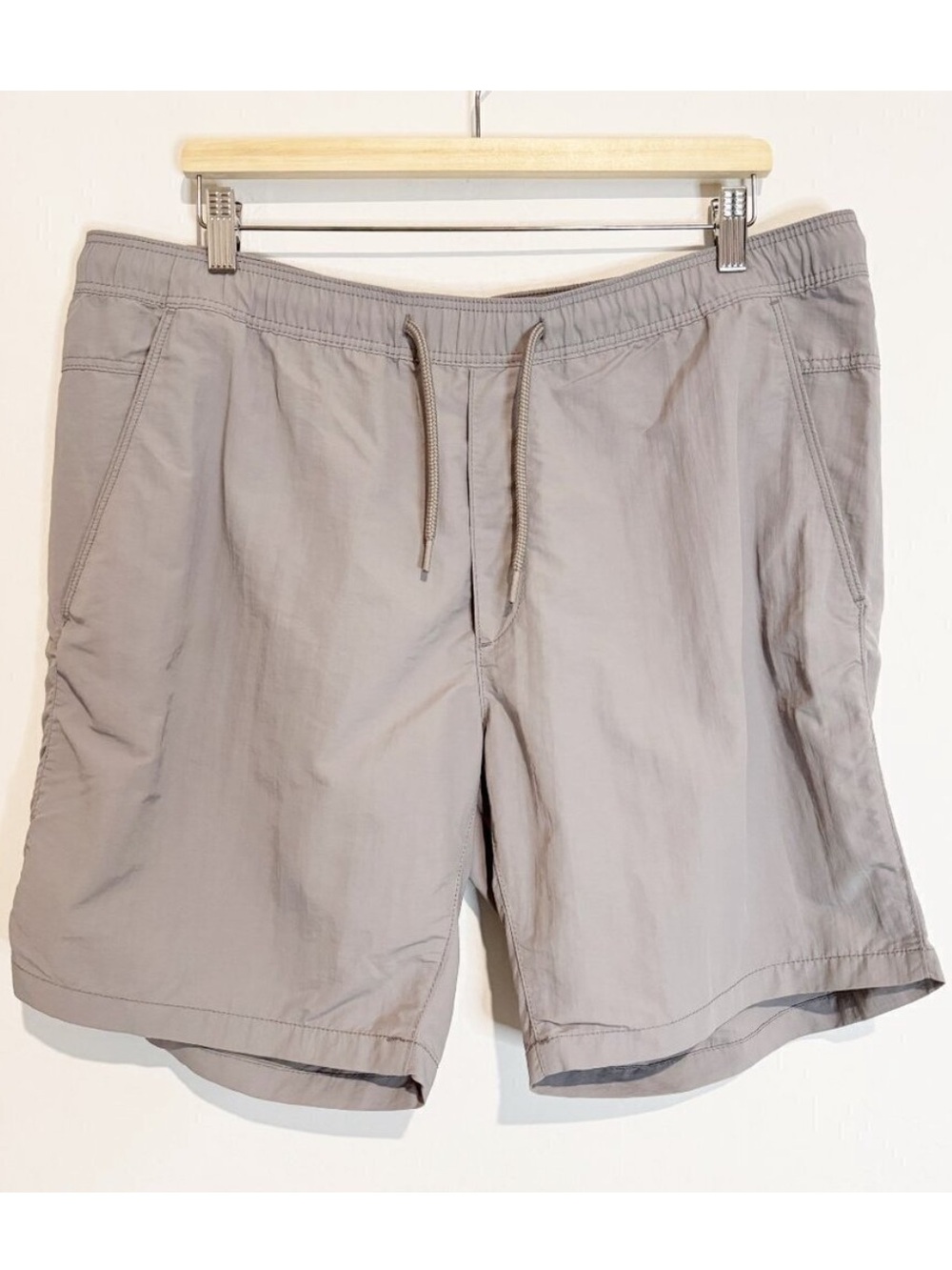 H&M Shorts Size XL Gray Elastic Waist Drawstring Casual Summer Preppy Streetwear
